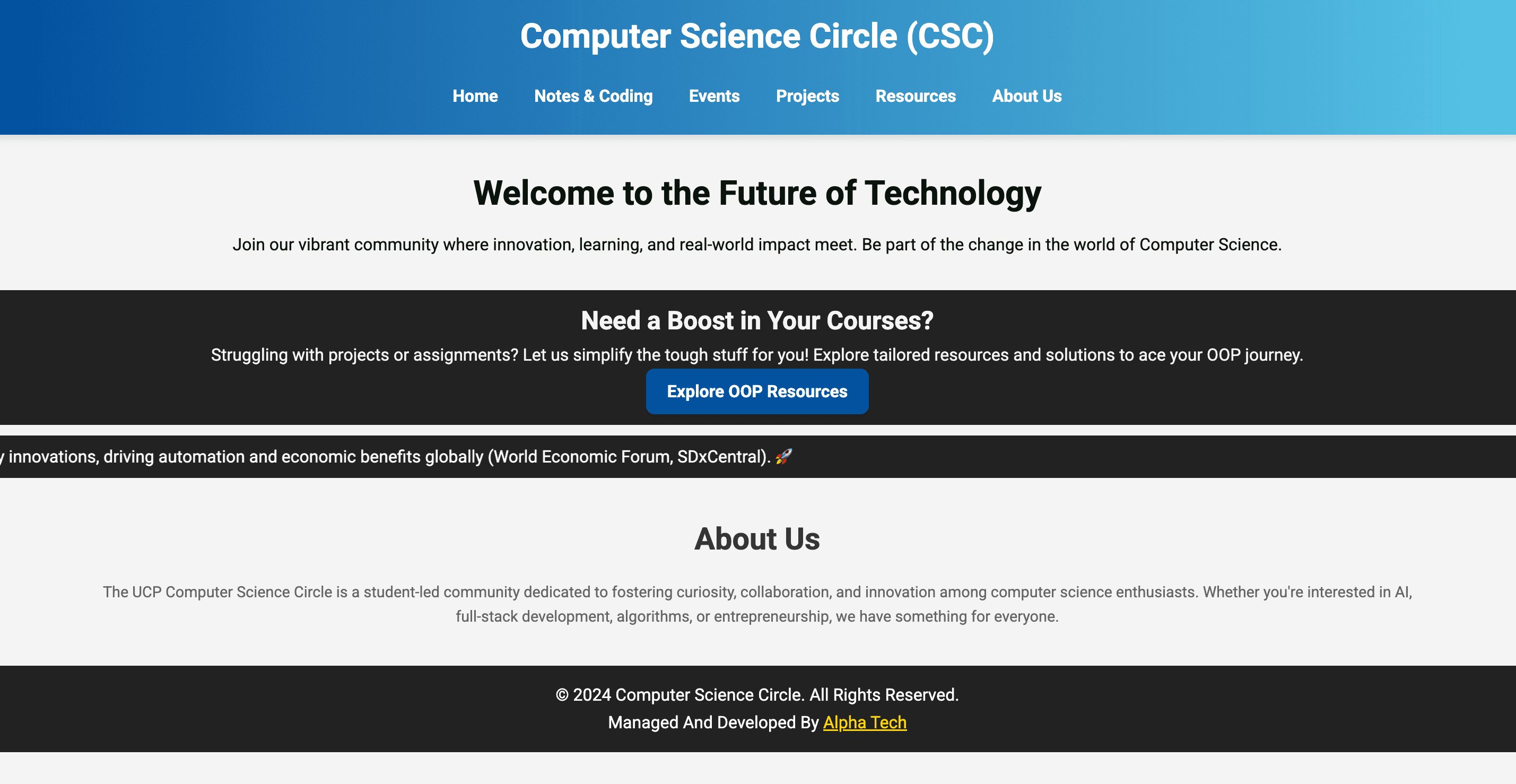 CSC (Computer Science Circle)