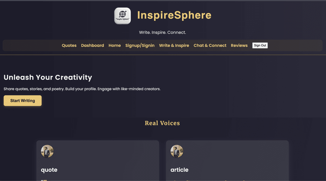 Inspire Sphere