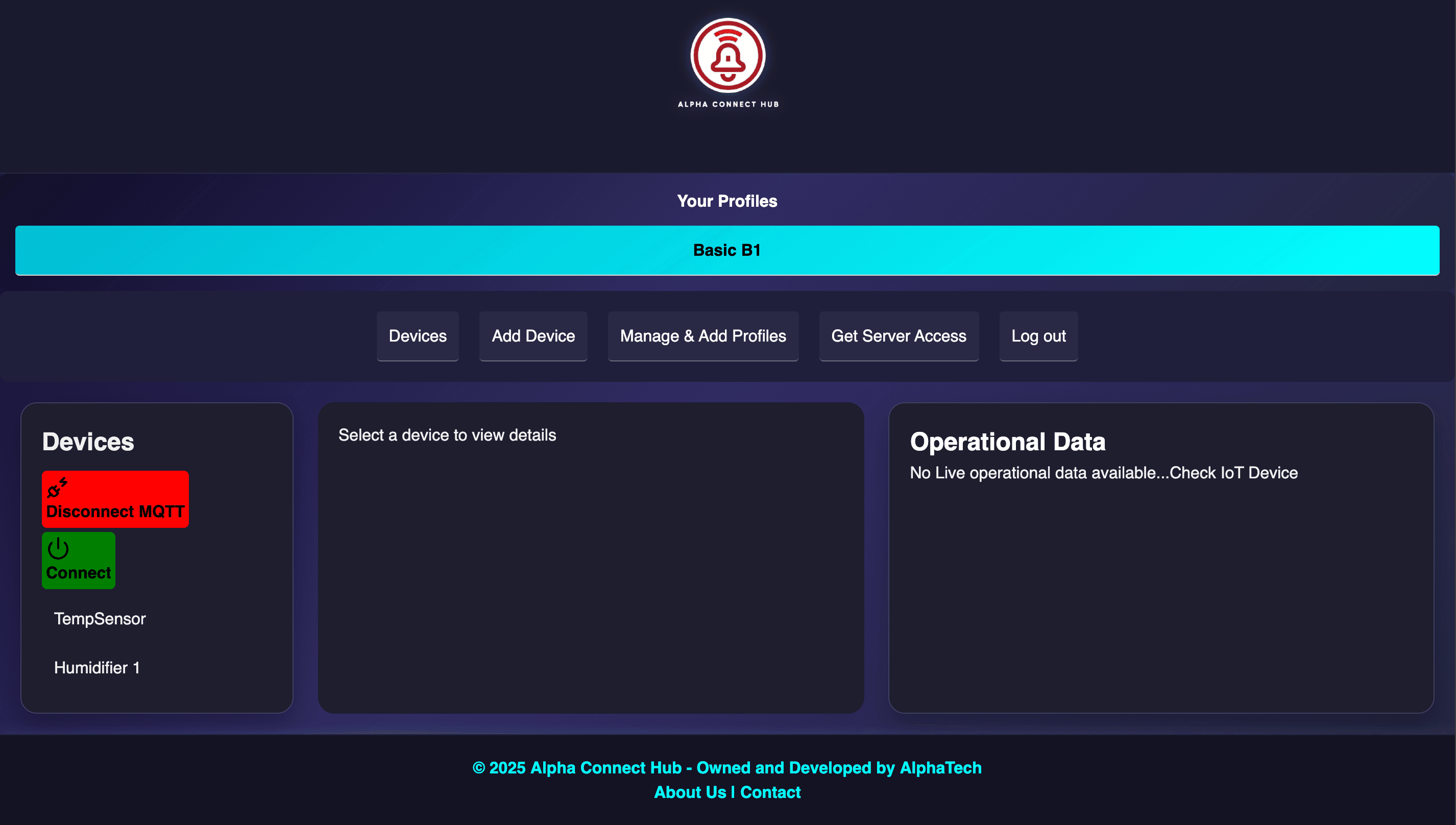 Alpha Connect Hub